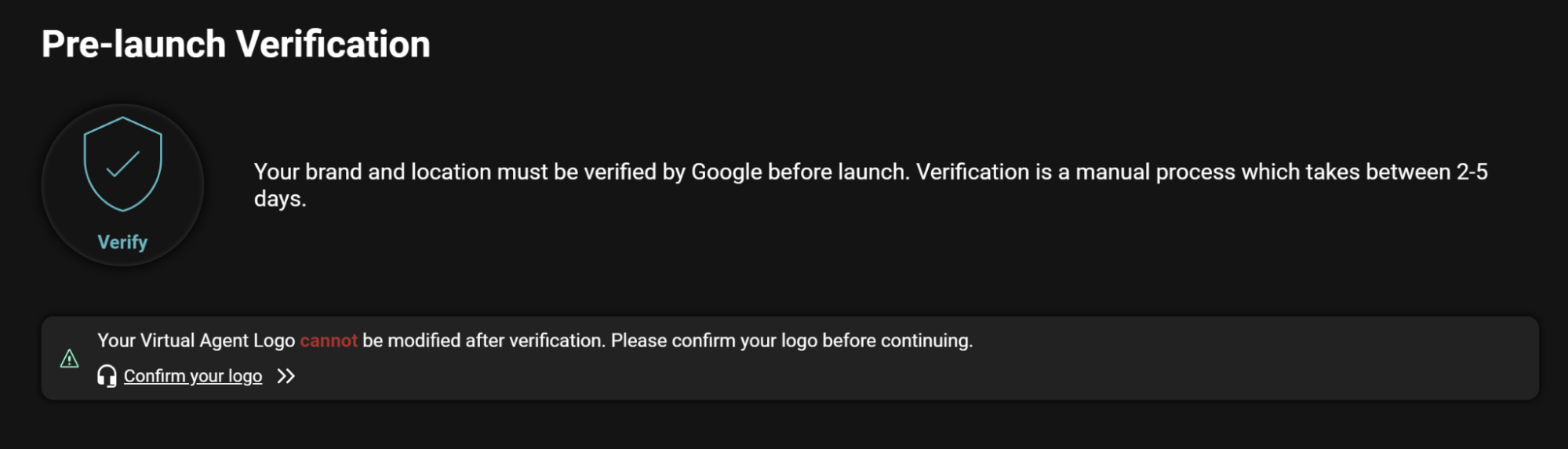 Google के साथ अपने ब्रांड और स्थान को सत्यापित करें