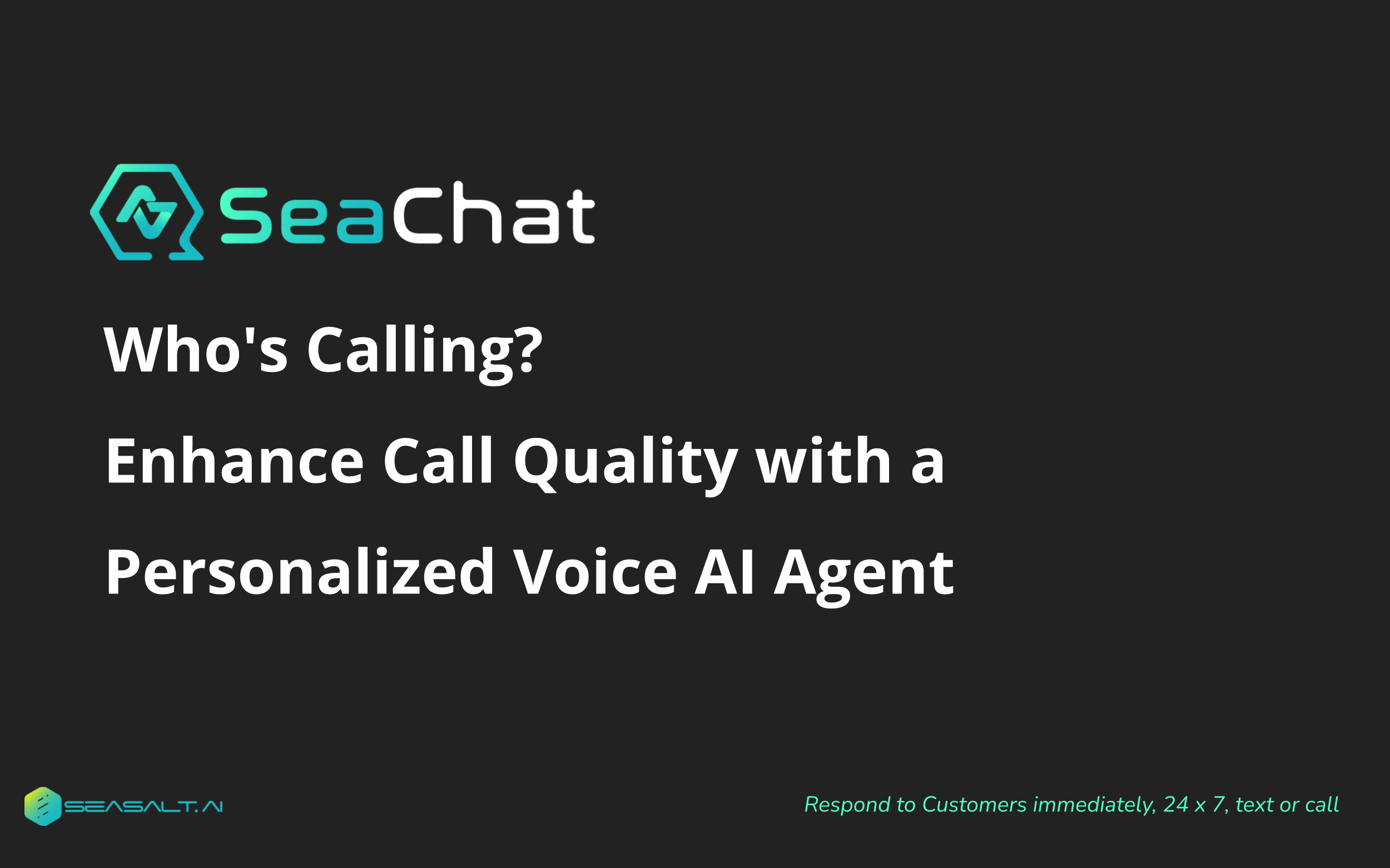 Who's Calling? Enhance Call Quality with a Personalized Voice AI Agent