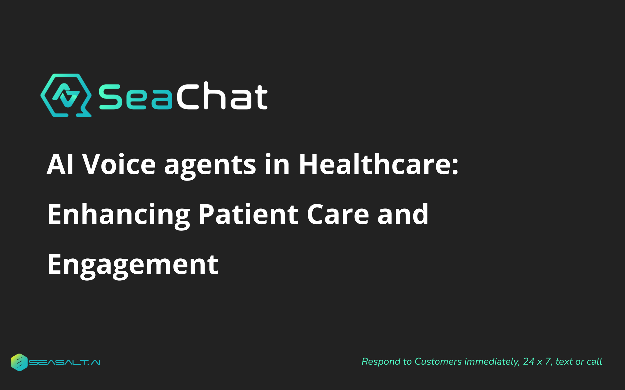 The Rise of AI Voice agents in Healthcare: Enhancing Patient Care and Engagement