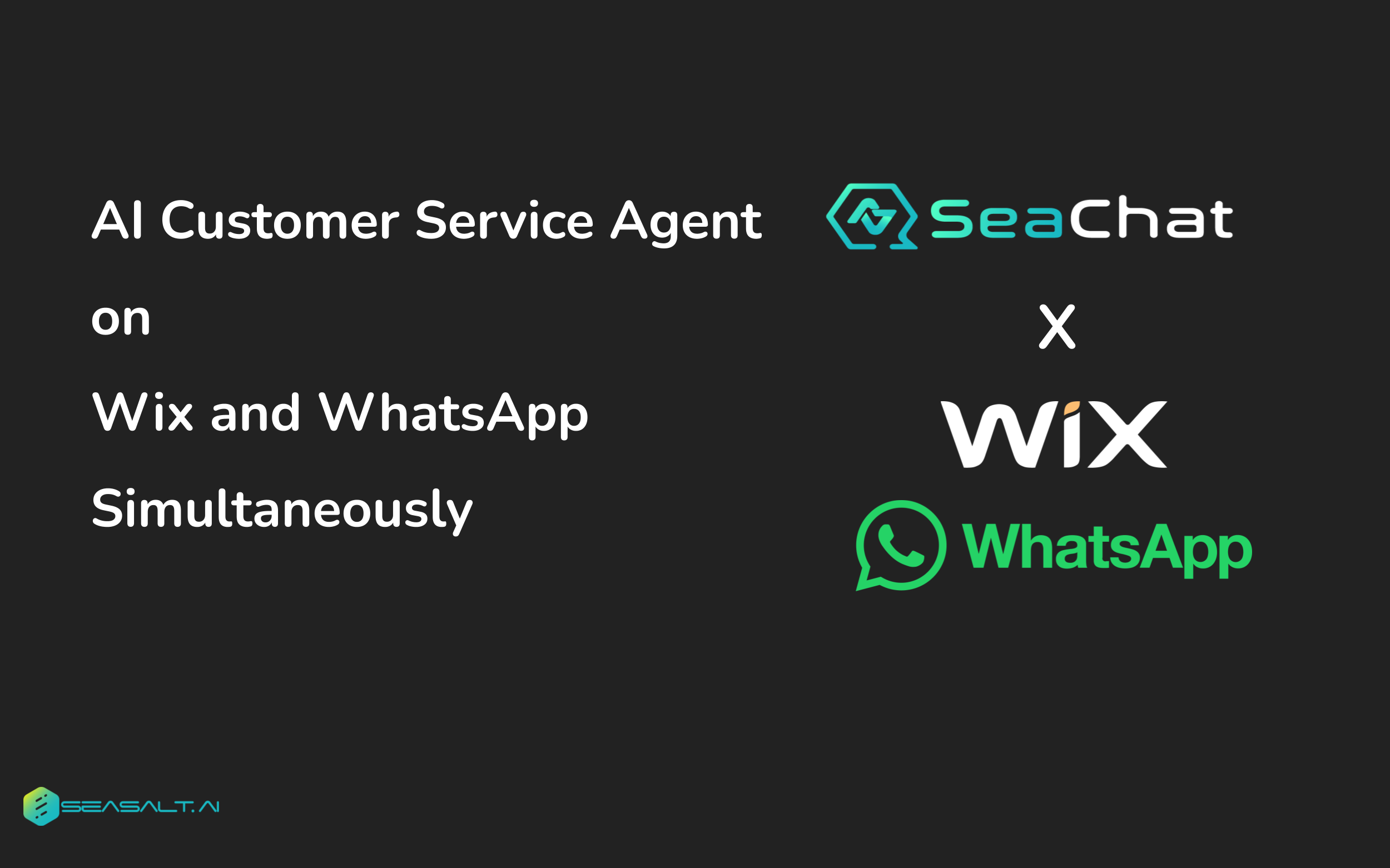 How to deploy an AI Chatbot on your Wix Website with SeaChat